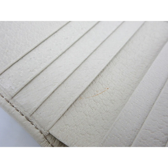 Gucci GG Double Hook Wallet Beige Canvas Leather - Picture 9 of 12